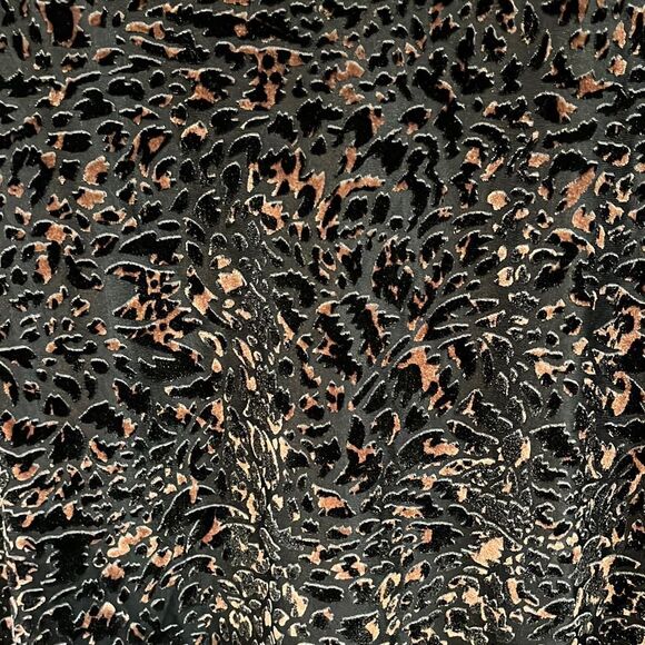 We The Free Teddy Tee Cheetah Combo Oversized Loose Fit Velvet Tee sz Xs - Picture 5 of 5